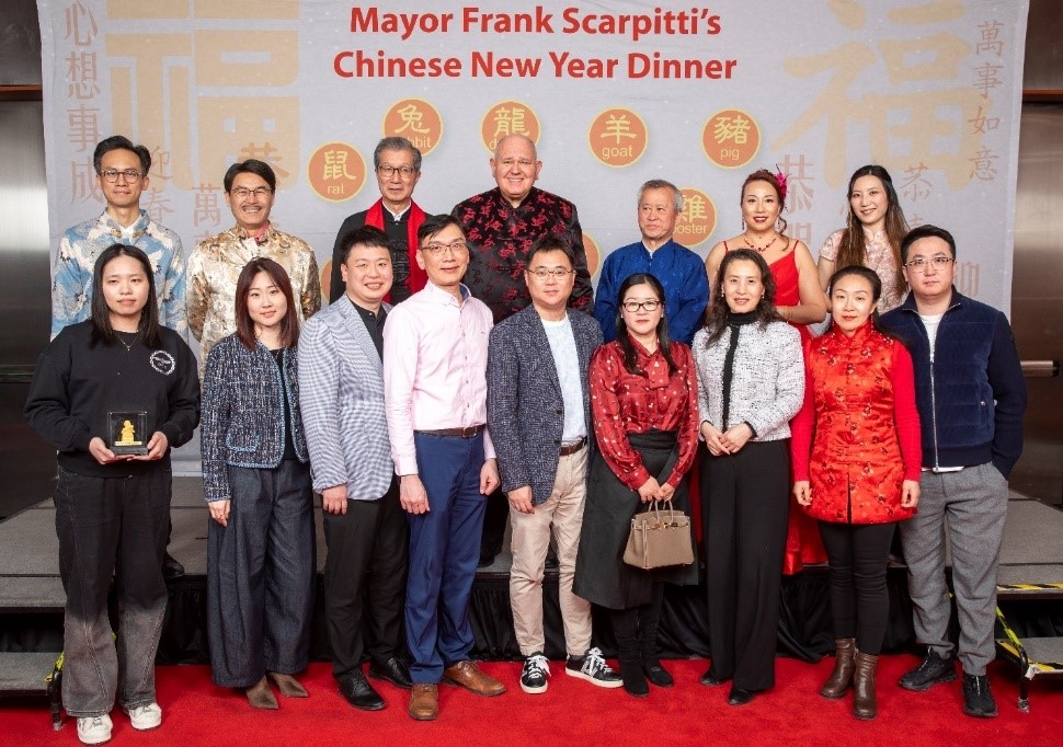 Group Photo with Mayor Frank Scarpitti